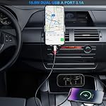 3 Ports 12V RV USB Outlet 45.5W, Gibbab PD3.0 Type-C Quick Charge & Dual A Port 3.1A Panel Wall Mount, Automotive Car Socket Charger Adapter for RV Marine Boat Bus ATV Motorcycle Truck