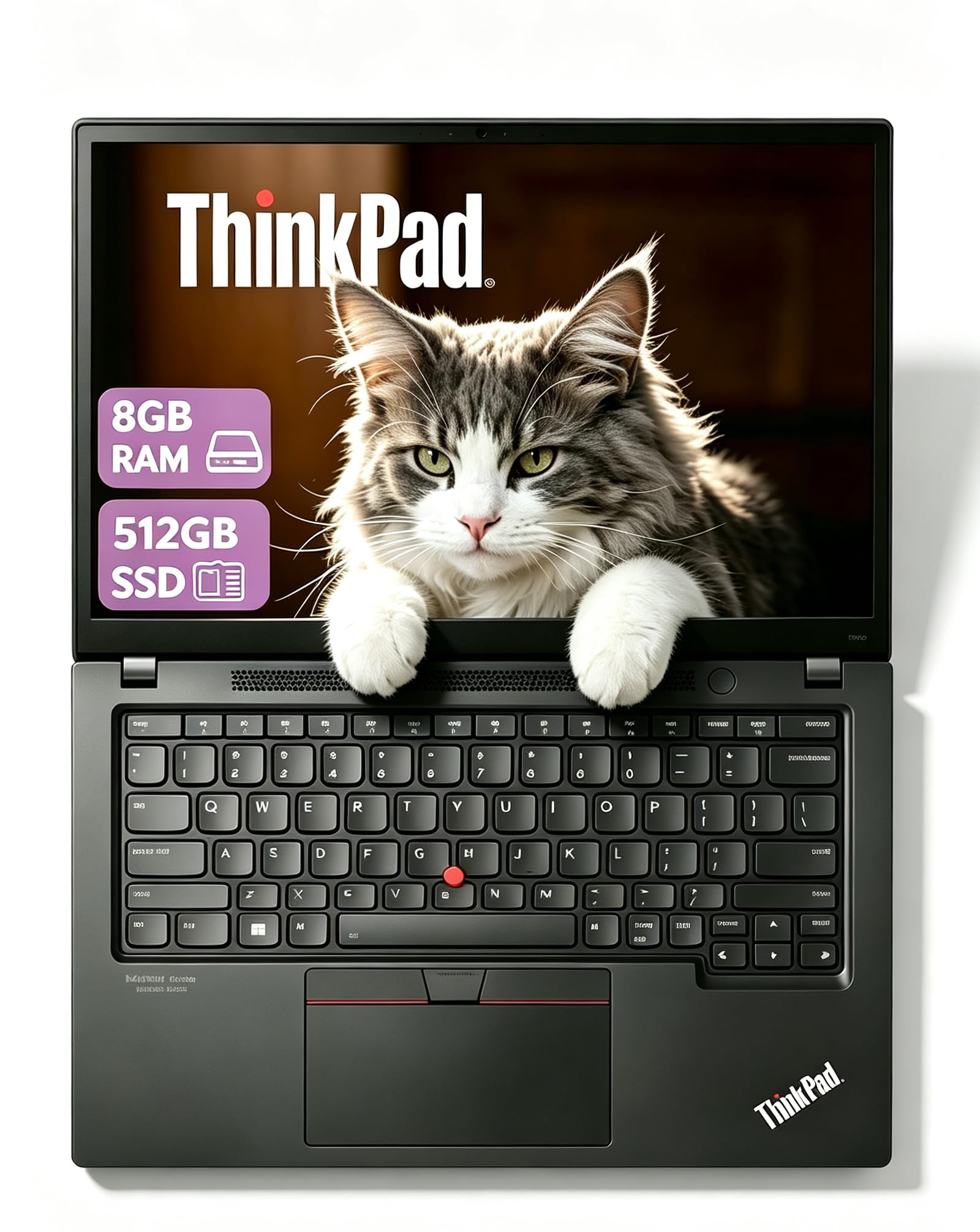 Lenovo ThinkPad X13 Gen 1 Ordinateur Portable Professionnel, 13,3" FHD (1920 x 1080), Intel Core i5-10210U, 8 Go de RAM, SSD de 512 Go, Clavier Japonais, Windows 11 Pro (reconditionné)