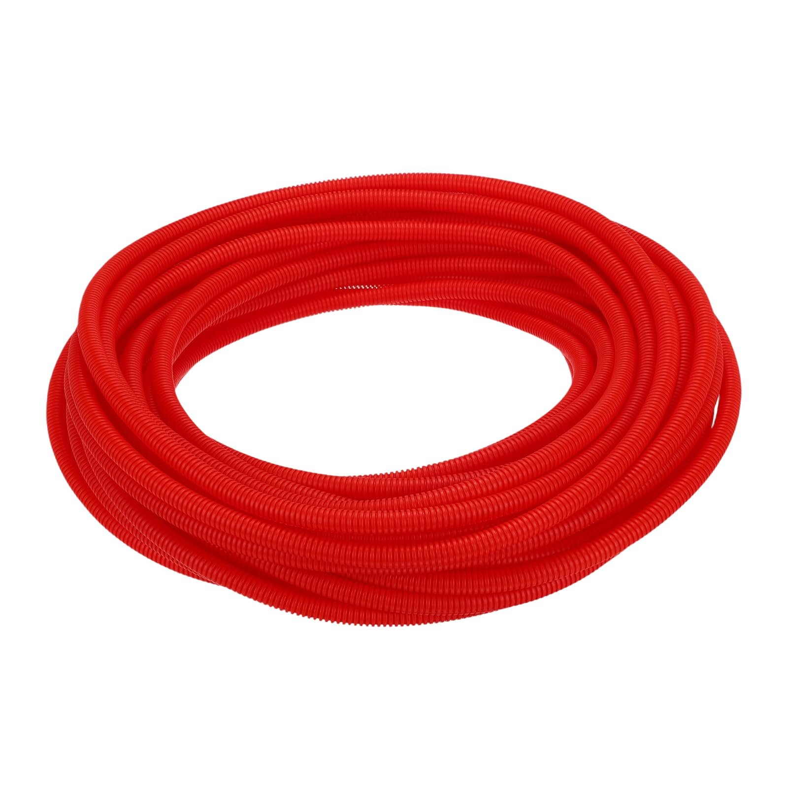 QUARKZMAN Tubo De Canalización Dividido 1/2"(12mm) DI Conduito Rojo