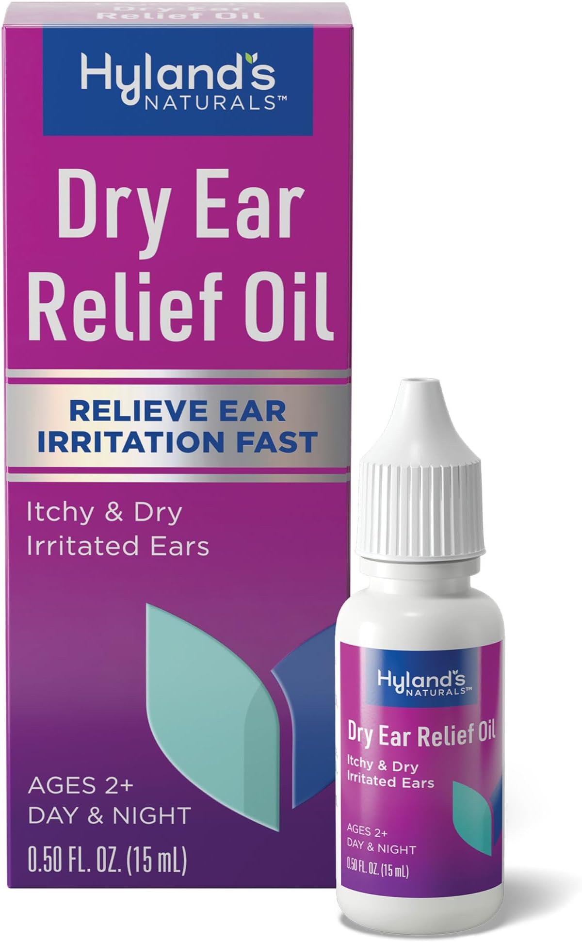 Hyland's Dry Ear Relief Oil, Relieve Ear Irritation Fast
