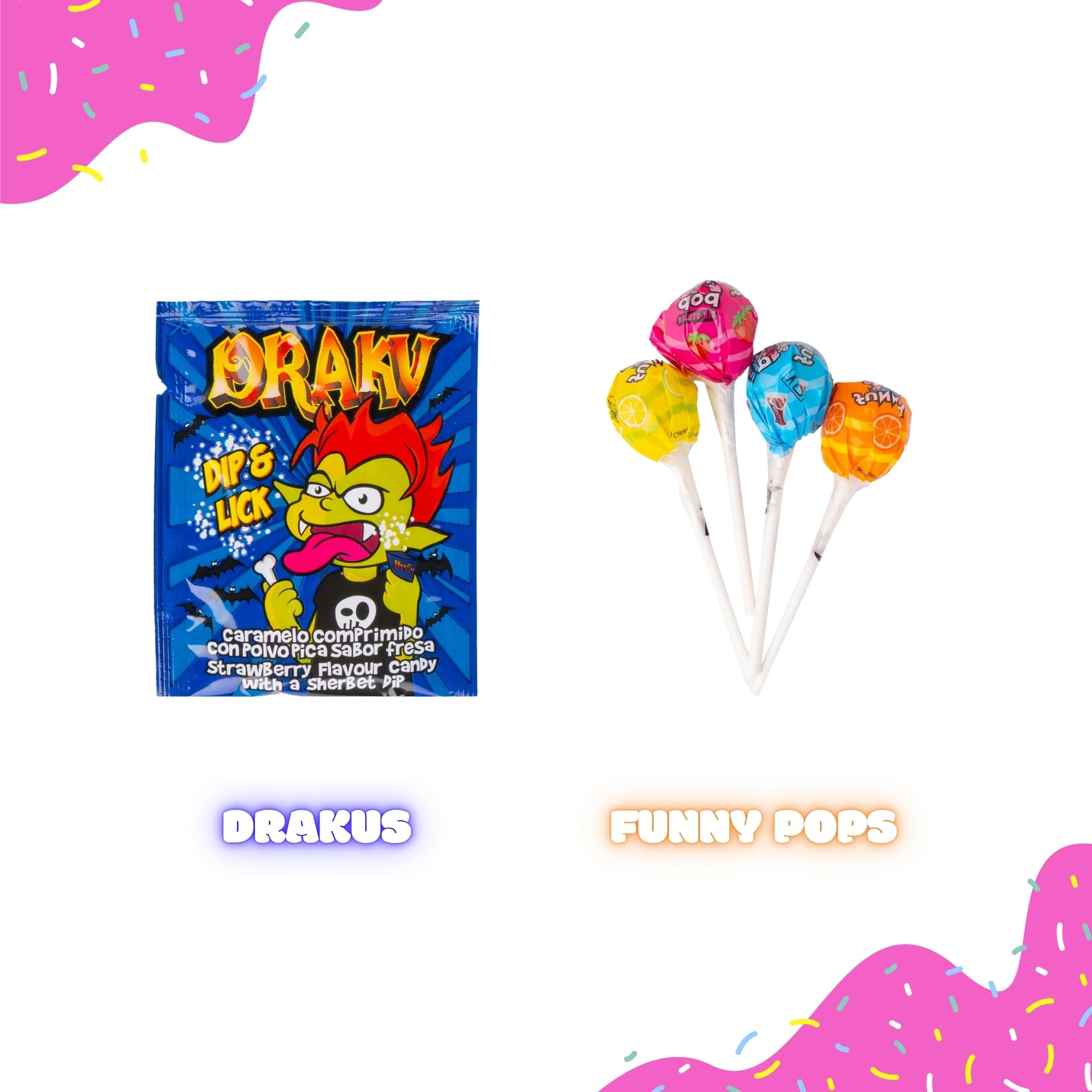 Gimura - Mega Pack 150 Bonbons et Friandises pour Pinata et Anniversaire - 10 Sachets Cadeaux Inclus - Sans Gluten - Emballés Individuellement