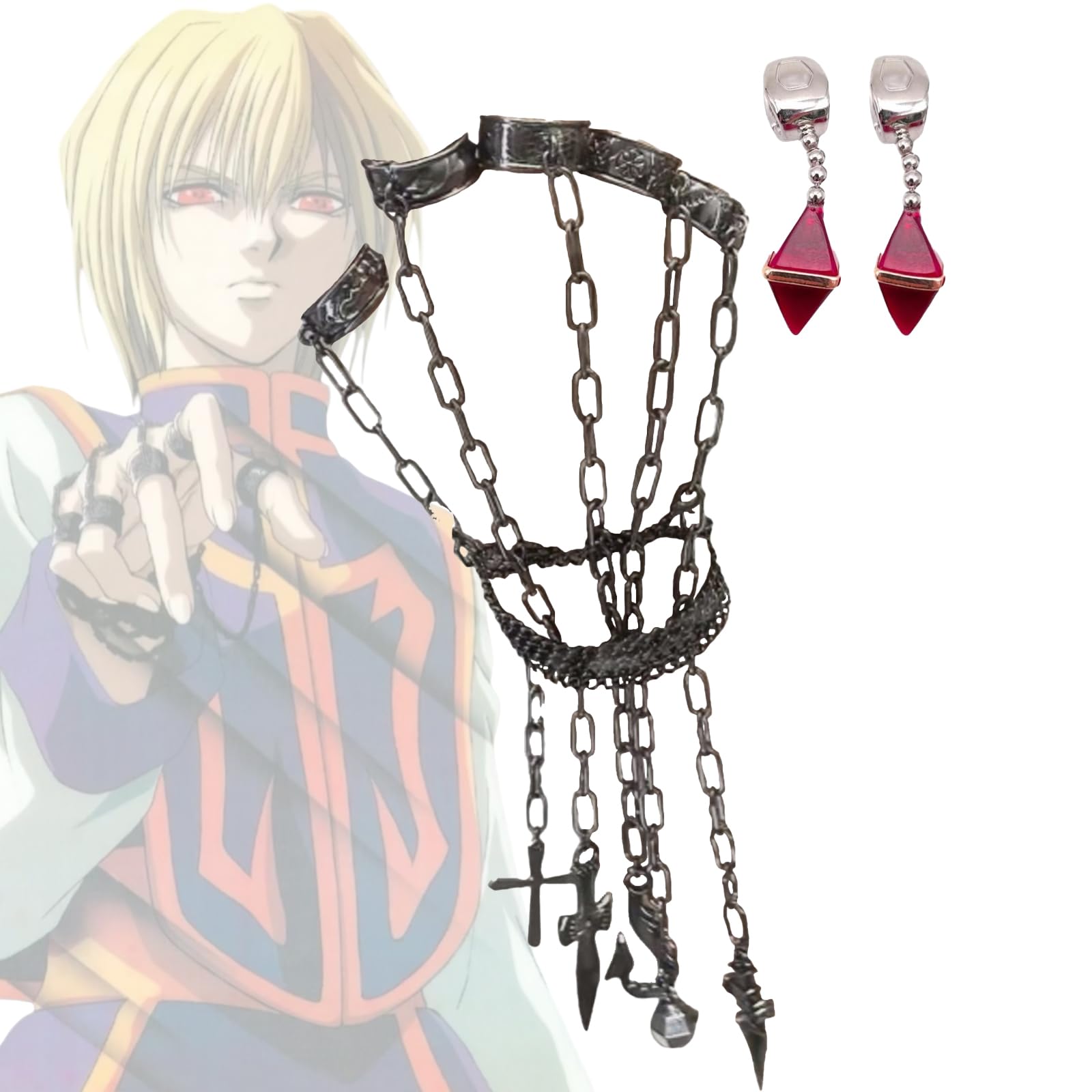 Amazon.co.jp: [CCOSPEN]ハンター×ハンター クラピカ 五指の制約の鎖