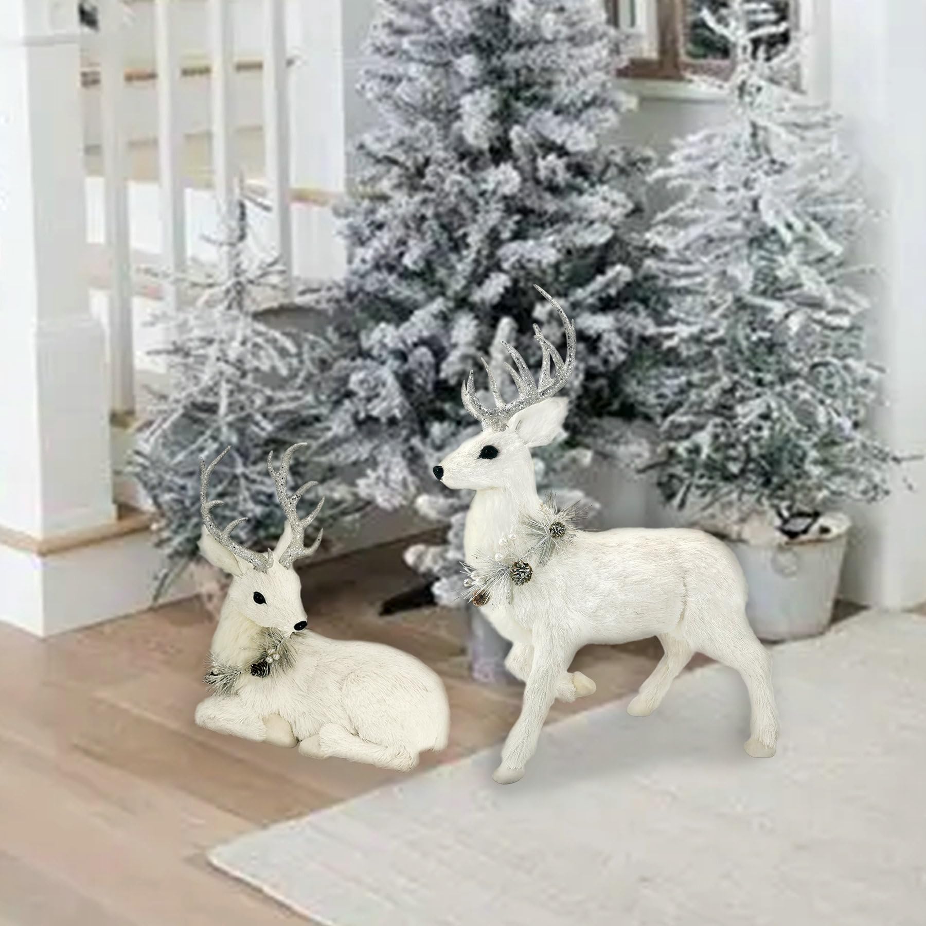 Ciervo Navidad Hermosa Piu00f1ata Navideu00f1a De Renos Para La