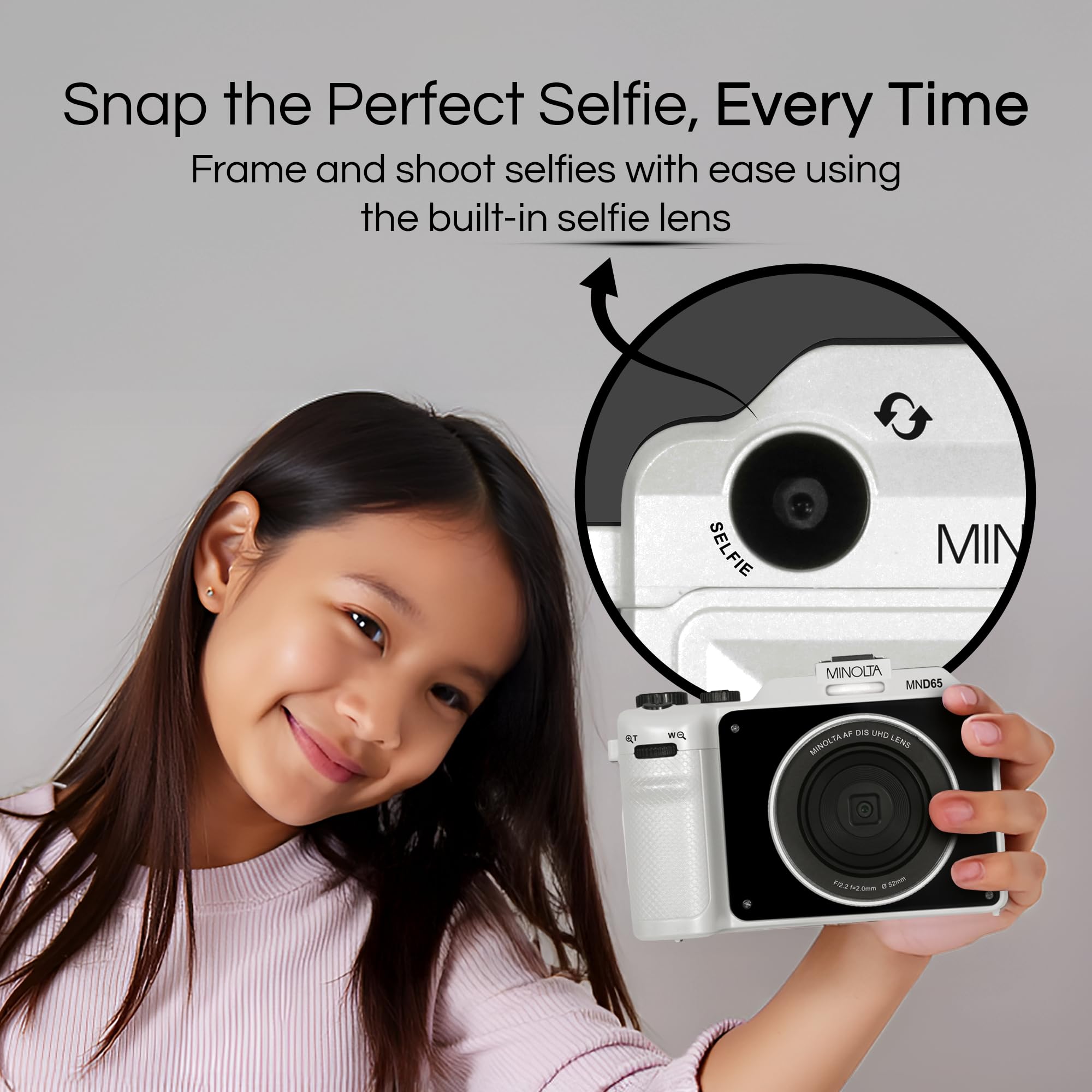 Amazon Canada: Minolta Digital Camera – 56MP Photos, 4K 60FPS
