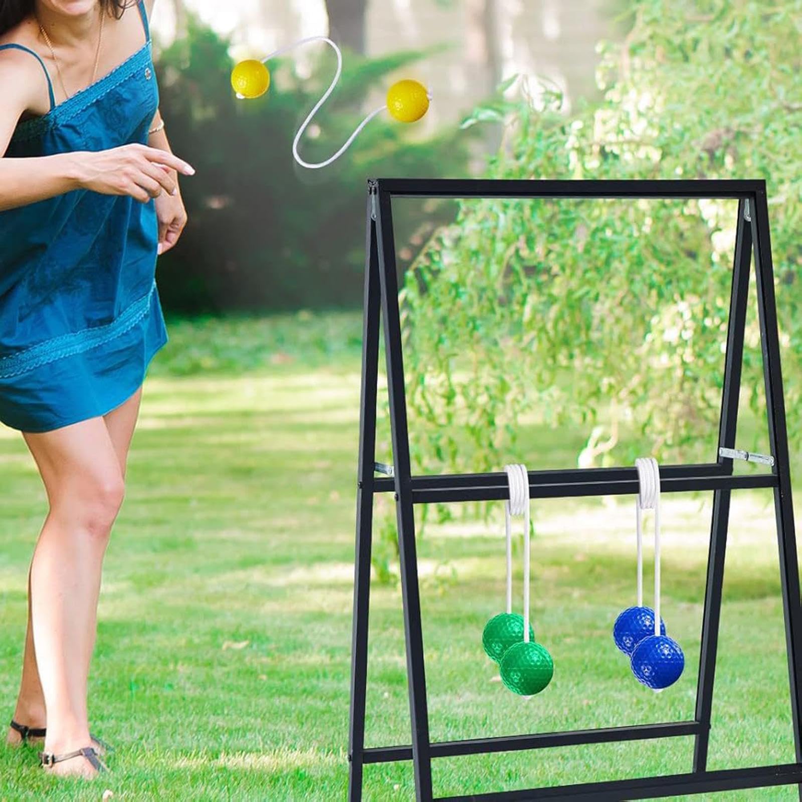 Set di 12 Palline a per Allenamento di Gioco, 42 Mm, per Prato, Club Sportivi Indoor/Outdoor