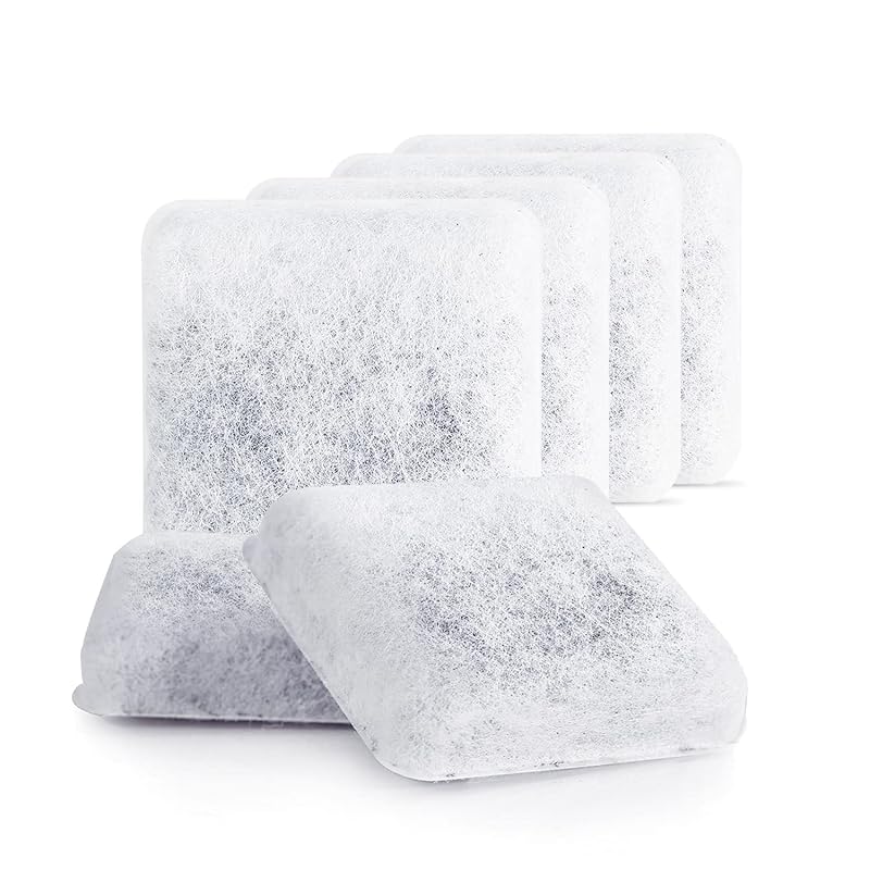 Refil de Filtro para Fonte de Água Petmate Mason e Replendish BRENSTEN Pacote com 6