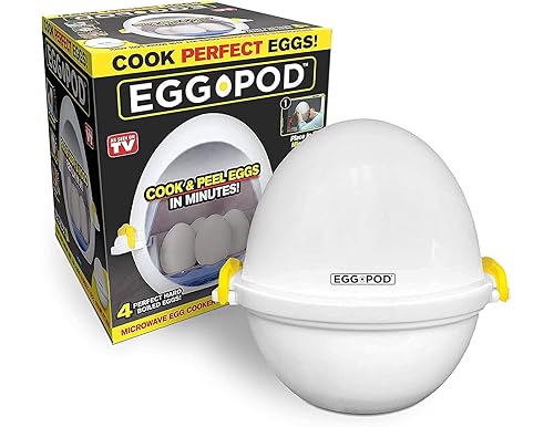 Prepare Perfect Hard-Boiled Eggs with 'Egg Pod' As Seen on TV!