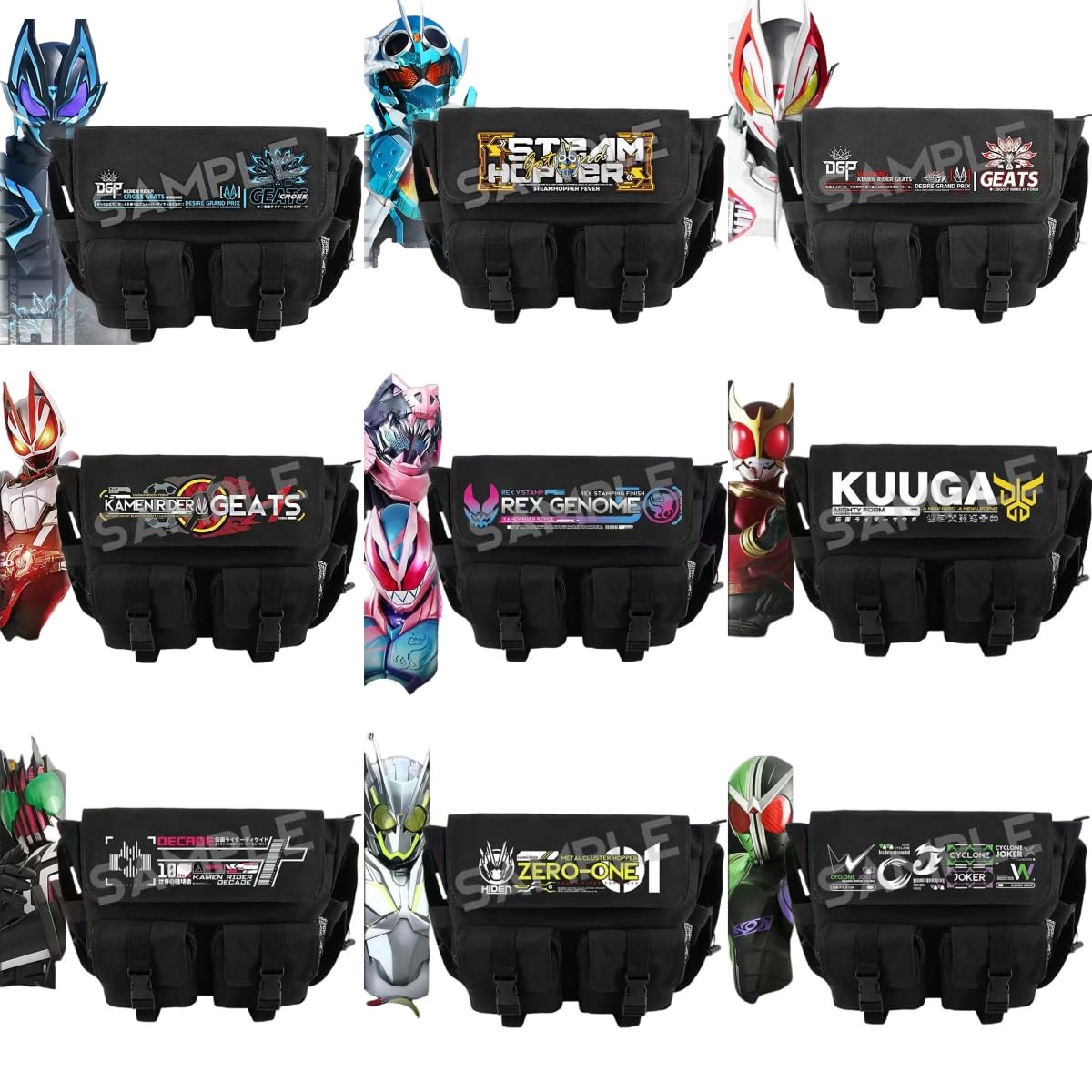 仮面ライダー　555 痛バッグ　ショルダーバッグ・斜め掛けバッグ 仮面ライダー 555 痛バッグ ショルダーバッグ・斜め掛けバッグの
