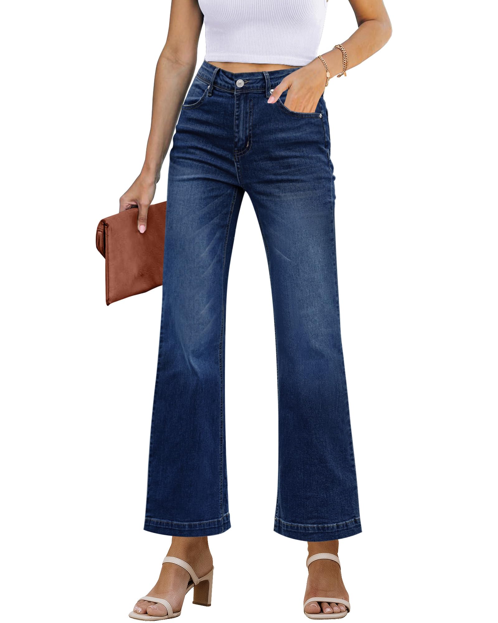 GRAPENT Flare Jeans