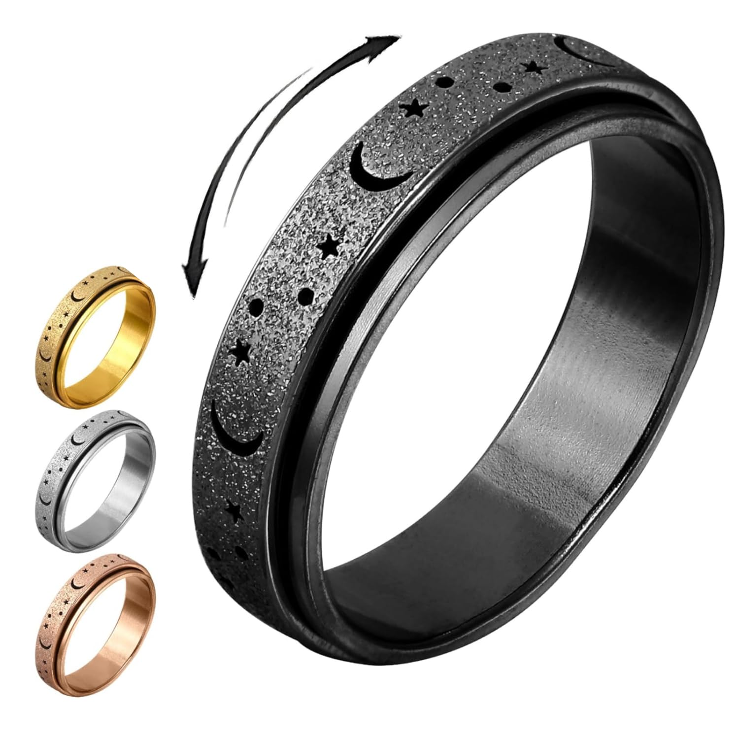 Amazon.co.jp: ZRICCOY]【多動のミカタ】 フィジェットリング フィ