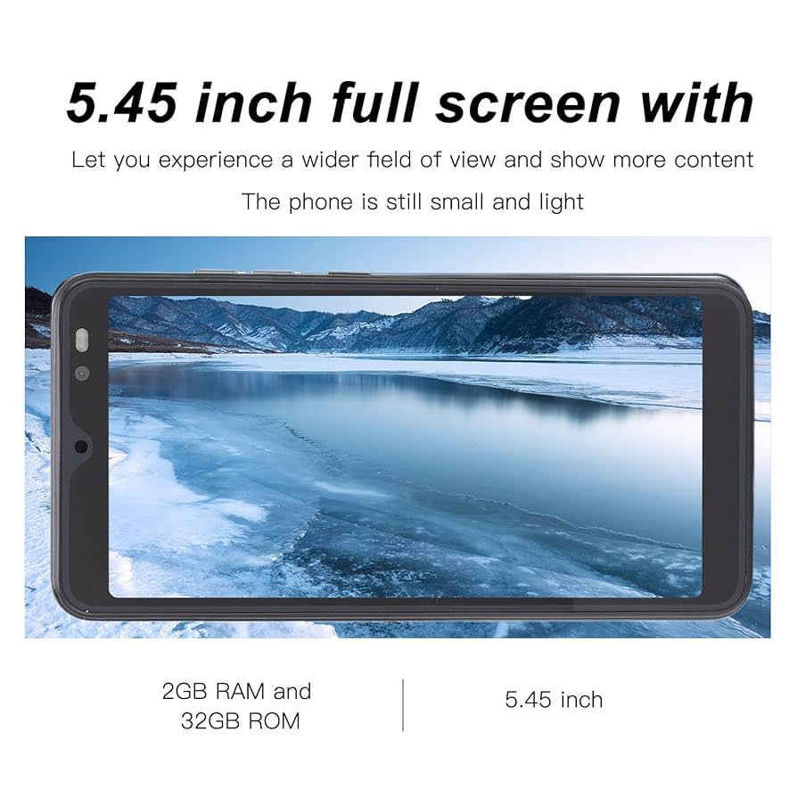 Amazon | HDフルスクリーンスマートフォン 5.45インチ2GB RAM