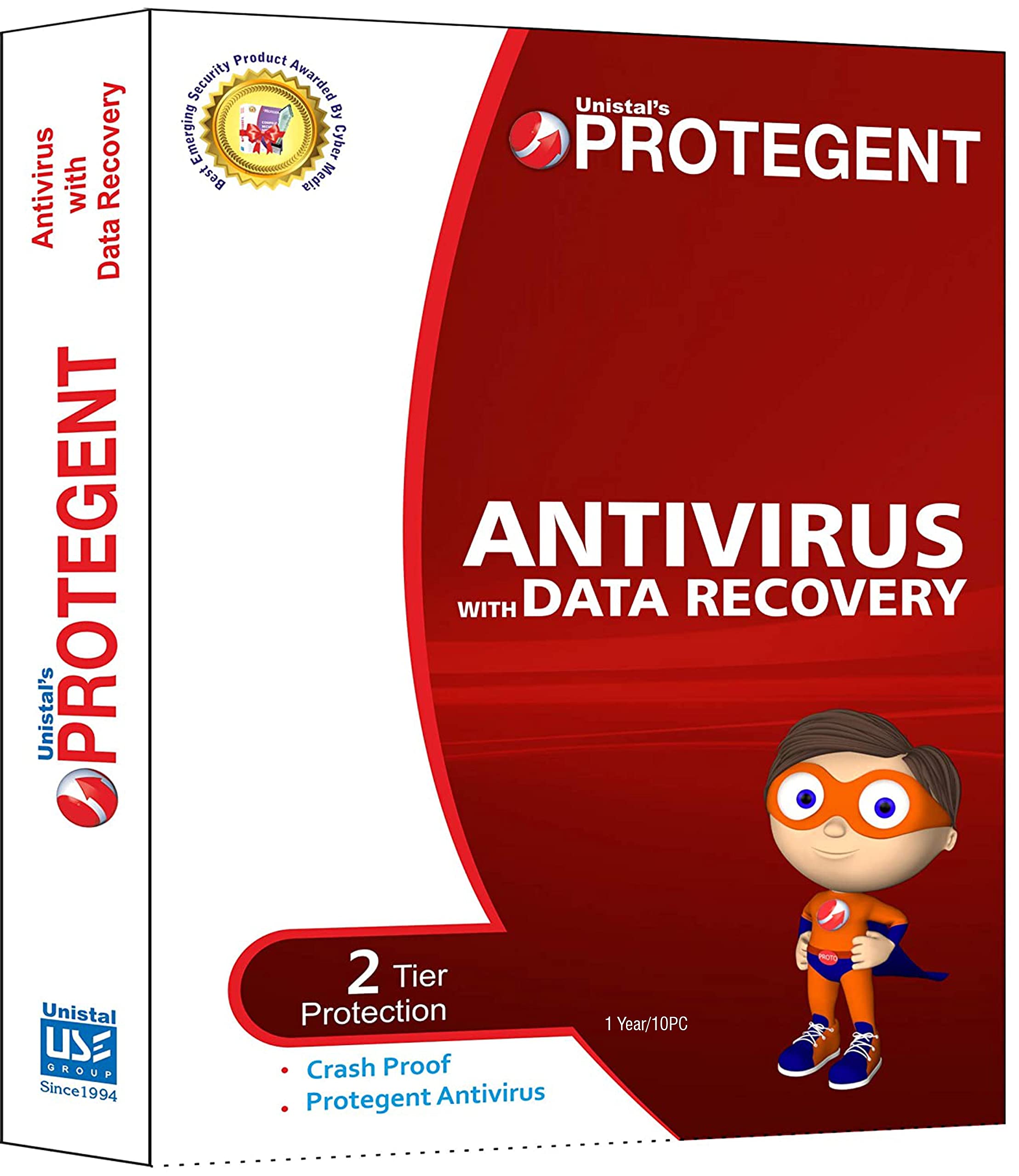 Protegent Antivirus with Data Recovery /Anti-Phishing, Anti Spyware, with Data Recovery Software 1Yr/10PC-image-9
