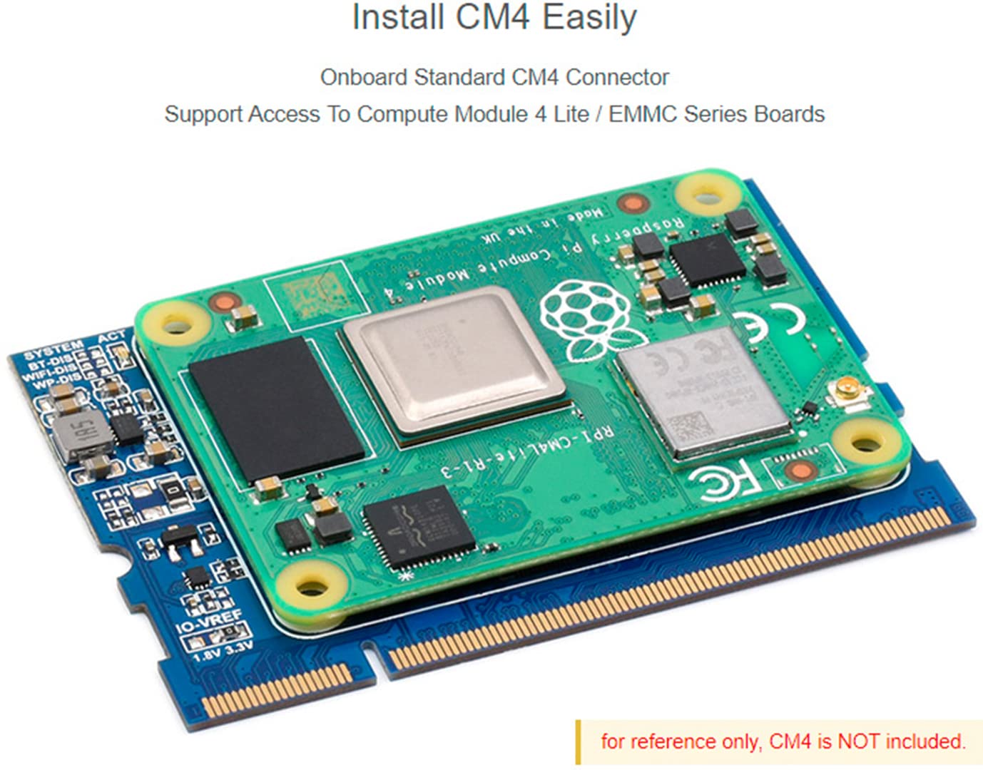 Amazon.co.jp: waveshare Raspberry Pi Compute Module 4 to