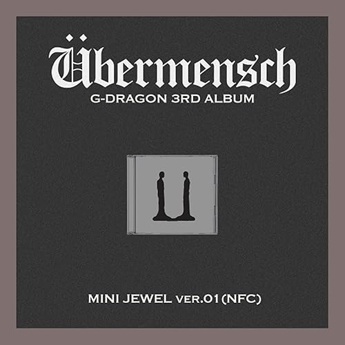 G-DRAGON ÜBERMENSCH 3rd Album UBERMENSCH (MINI JEWEL Ver.1 - NFC)