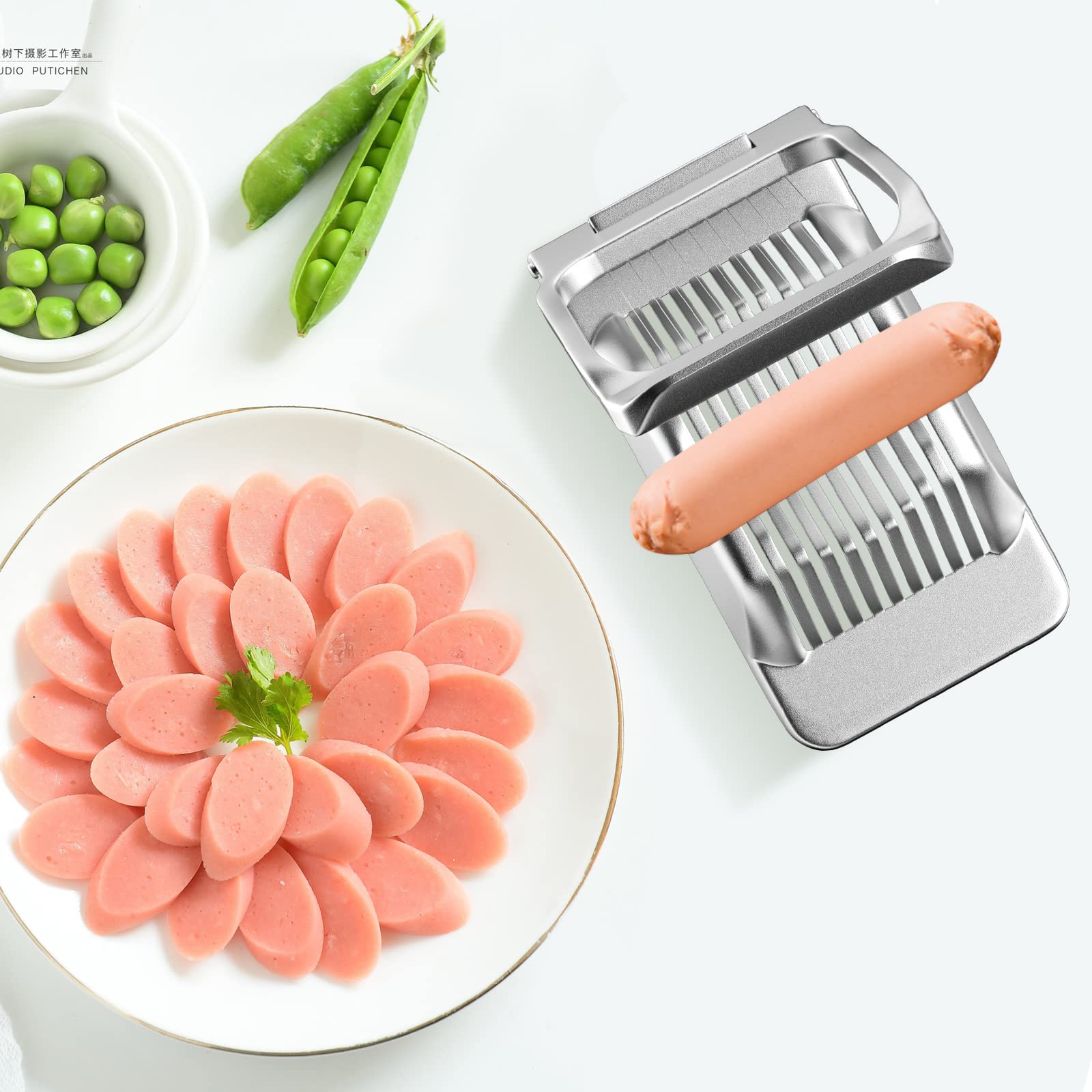 Qiwenr Coupe-œuf, Coupe Oeuf Professionnel, Fils En Acier Inoxydable