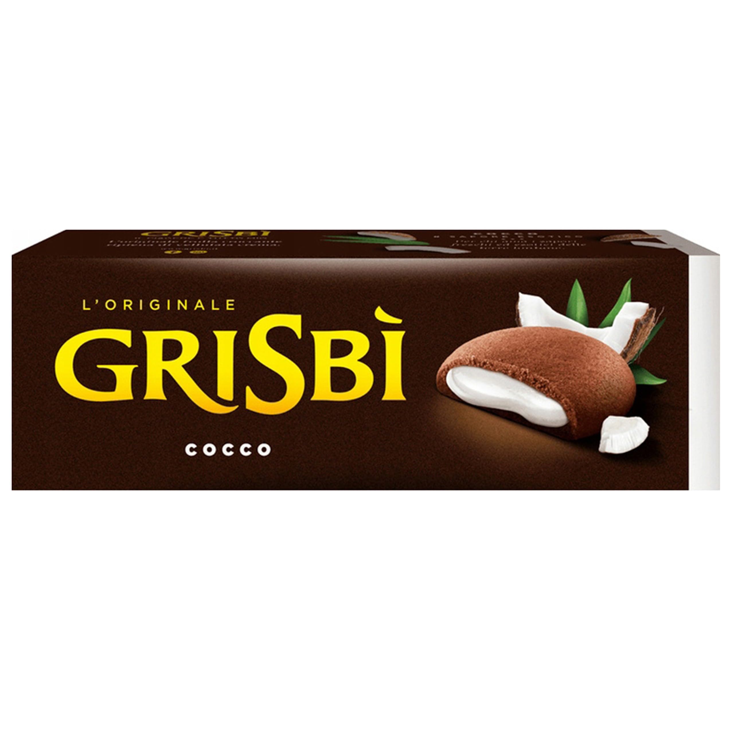 MATILDE VICENZI Grisbi Cocco - Biscuits italiens au coco 150g x 12 parcelles