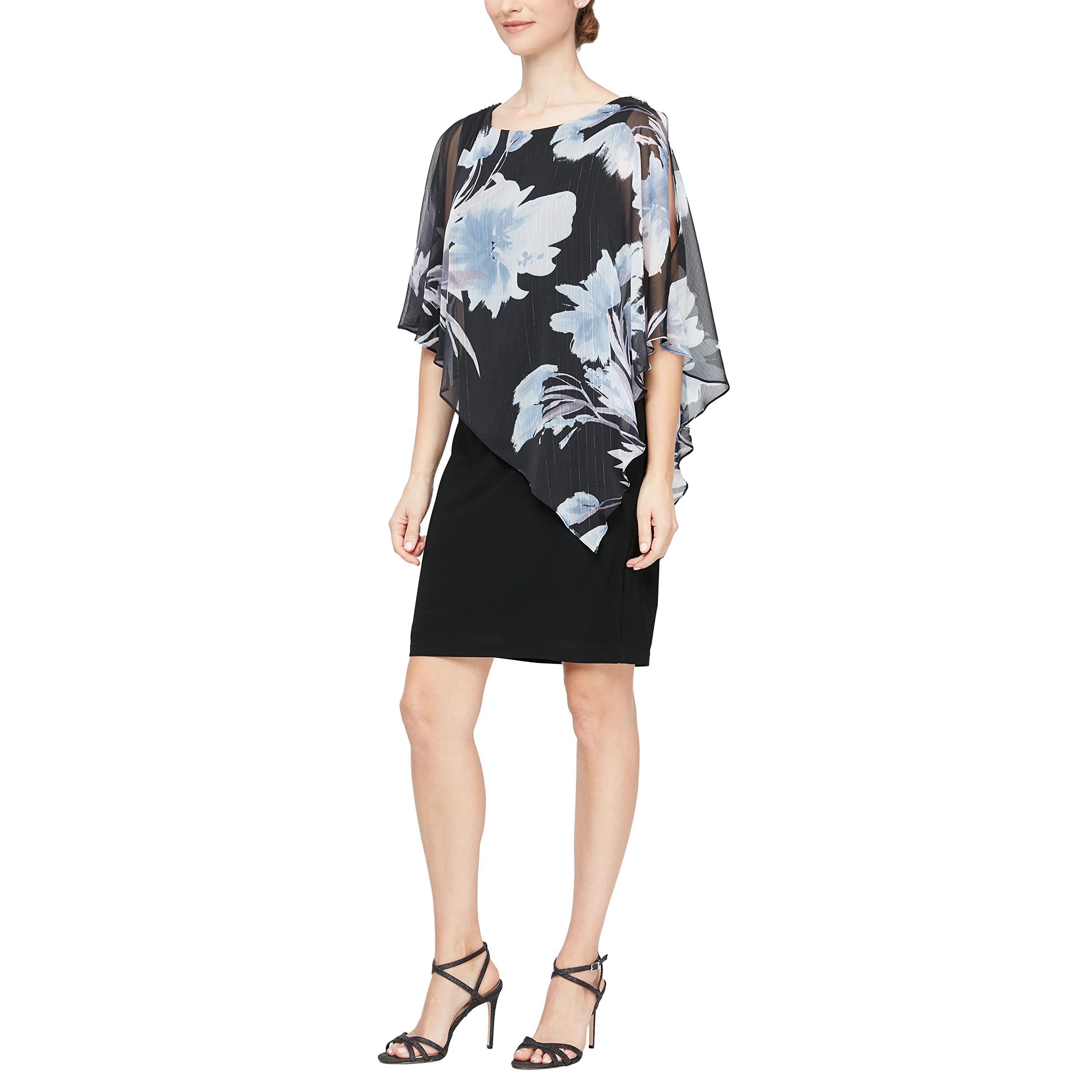 S.L. FashionsS.L. Fashions Women's Sleeveless Asymmetric Dress