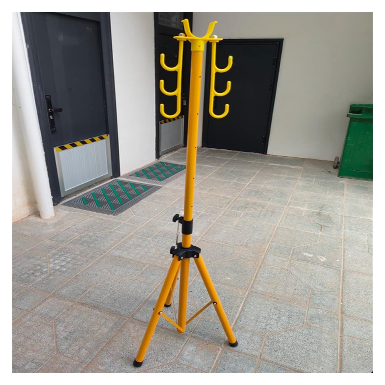 Izolowany Wspornik Kablowy, Wspornik Kabla W Miejscu Pracy | Wciągany, Izolacyjny Uchwyt Kablowy FRP 110kV Do Tymczasowego Okablowania, 2 3,0m, Regulowany(Tallest 2m/6.6 ft)