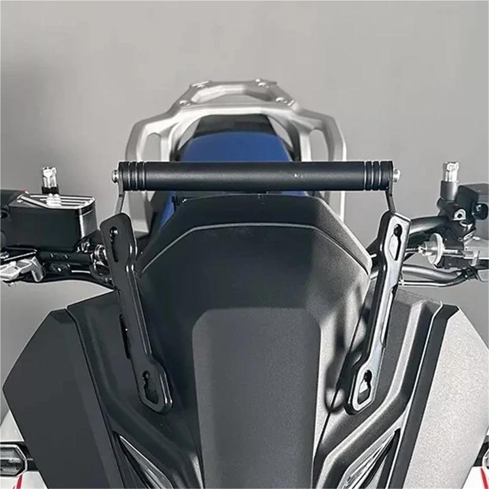 GPS Navegación Soporte Poste Soporte De Navegación GPS para Motocicleta para H&Onda XL 750 Transalp 2023 2024 2025 XL750, Soporte para Teléfono Móvil. Soporte navegación GPS(Negro 2)