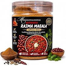 Mahamandaleshwar Rajma Masala Powder 200g Authentic Punjabi Kidney Bean Curry Spice Mix Traditional Indian Masala for Rajma Chawal, Gravy & Home Cooking
