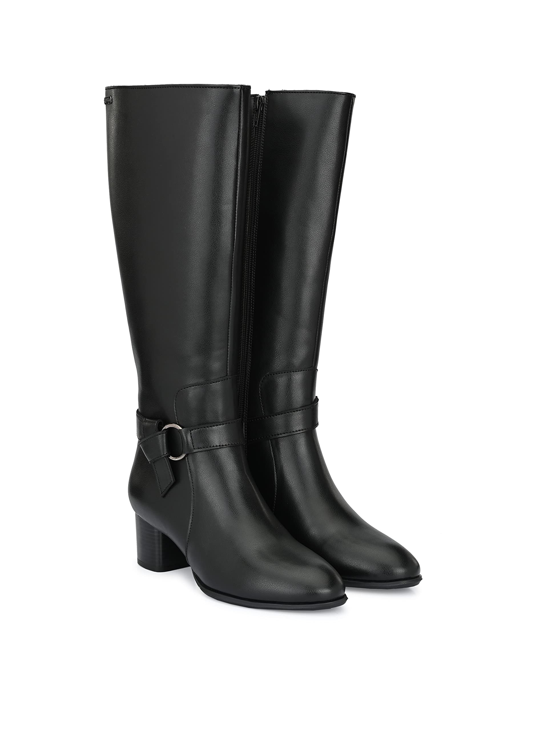Delize Womens Knee Boots Black (B09G9ZR6CX) Amazon Price History, Amazon Price Tracker