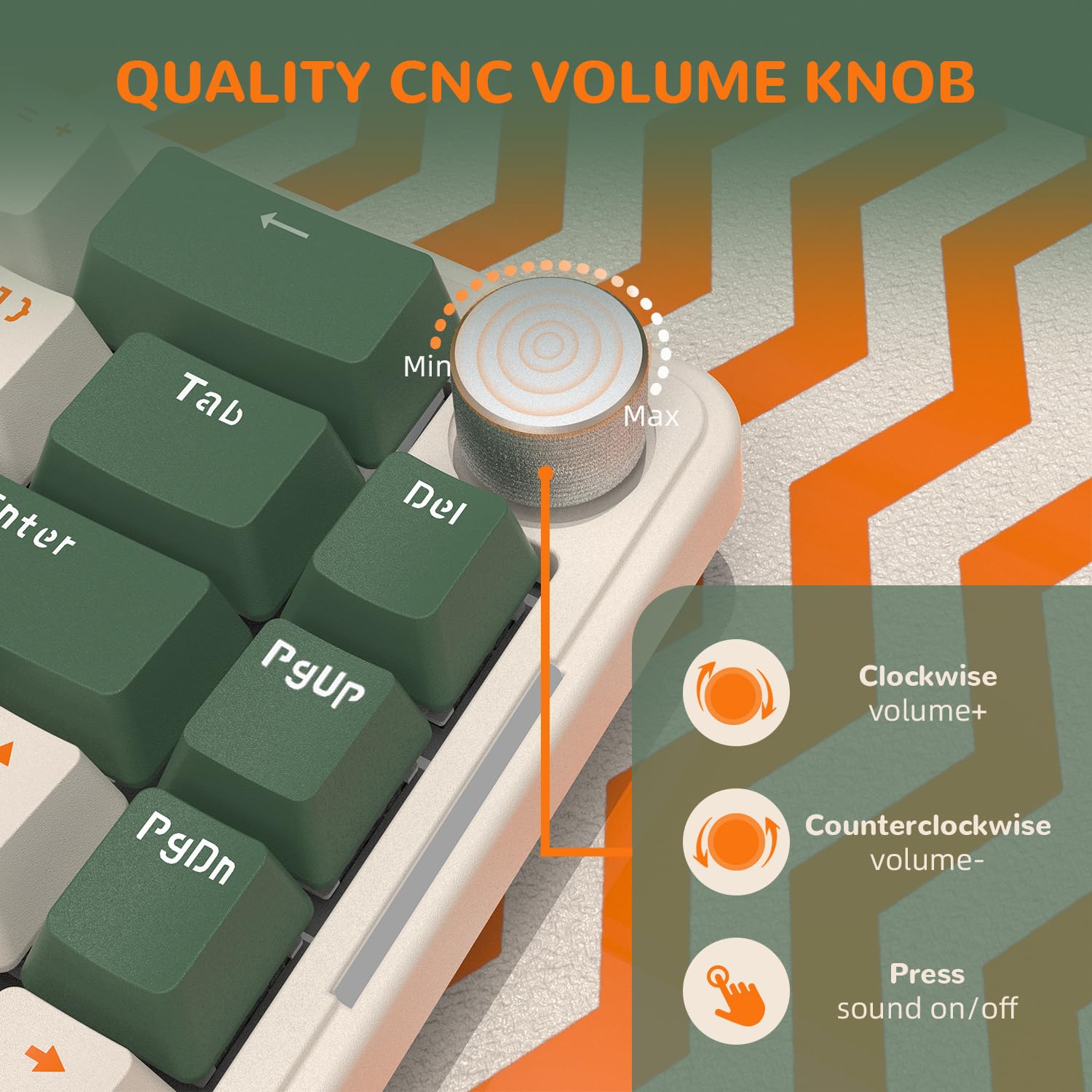 Amazon.com: Ajazz AKS068 65% Wired Mechanical Gaming Keyboard with