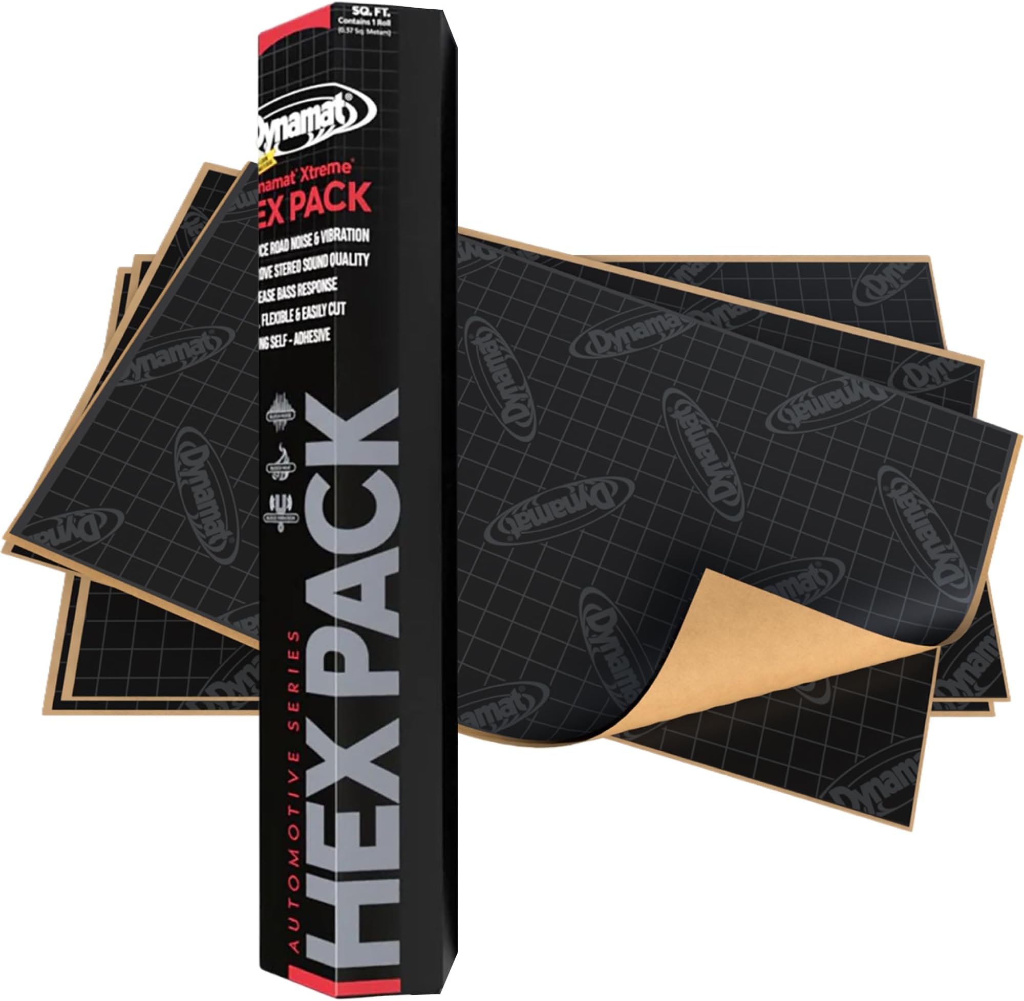 Dynamat Xtreme Hex Pack | Self Adhesive Sound Deadener