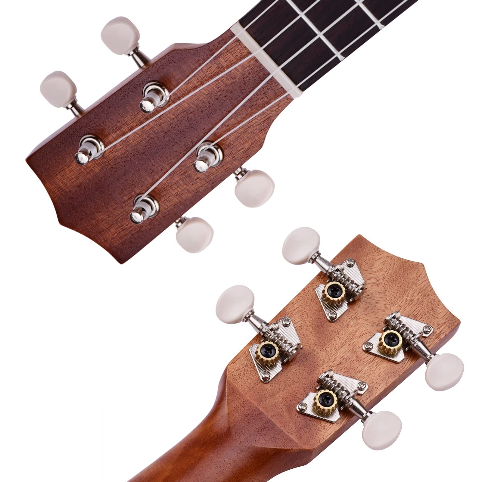 Ukulele koncertowe Początkujący Ukulele 21- calowy Zestaw Ukulele W Kształcie Ananasa 4 String Beginner Hawai Guitar Ukelele Sklejka Top I Podstrunnica Z Akcesoriami