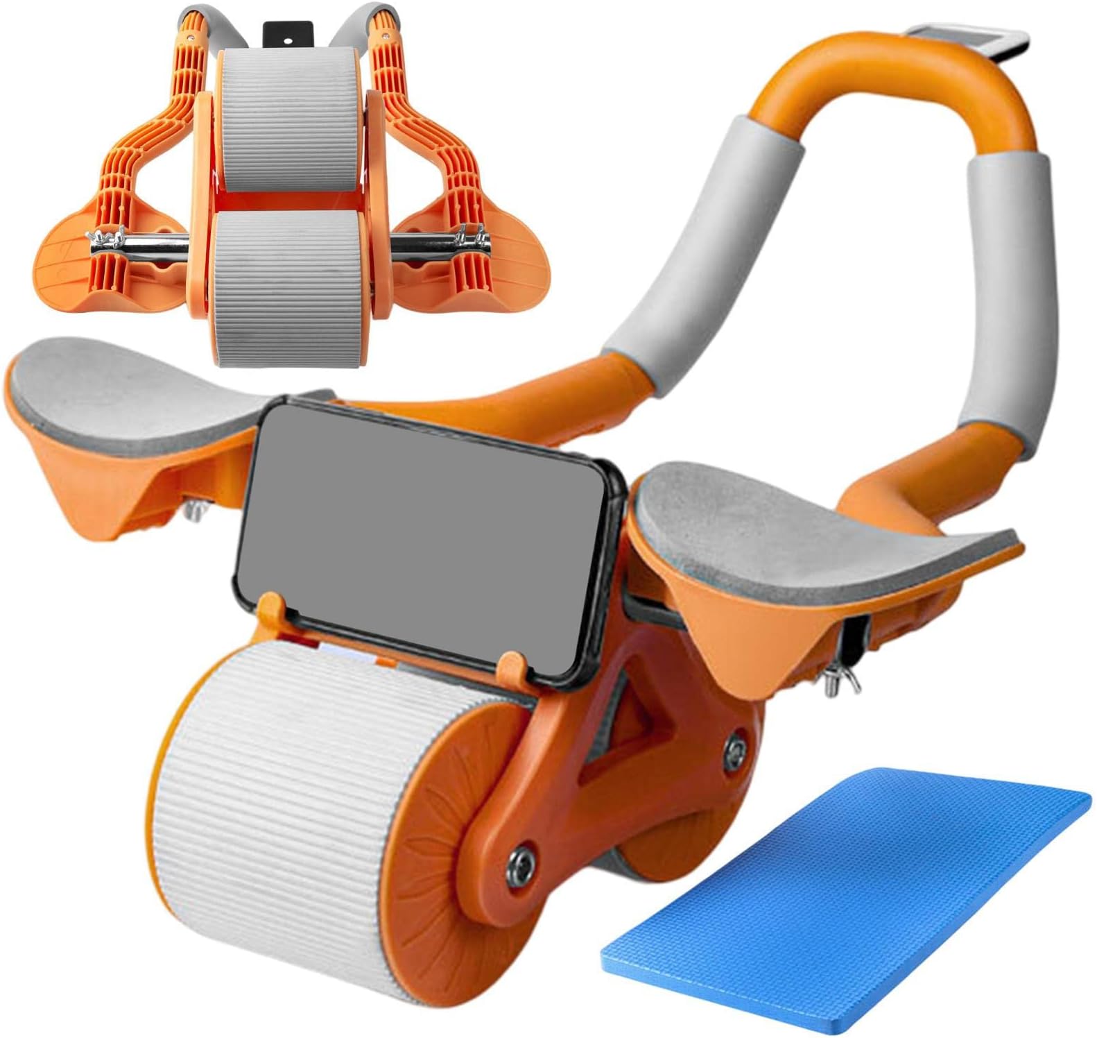 AB Roller Workout Equipment | Automatic Rebound Abdominal Wheel | Plank AB Roller Wheel for Core Trainer | ABs Roller Wheels Gym Accessories Excercise at Home