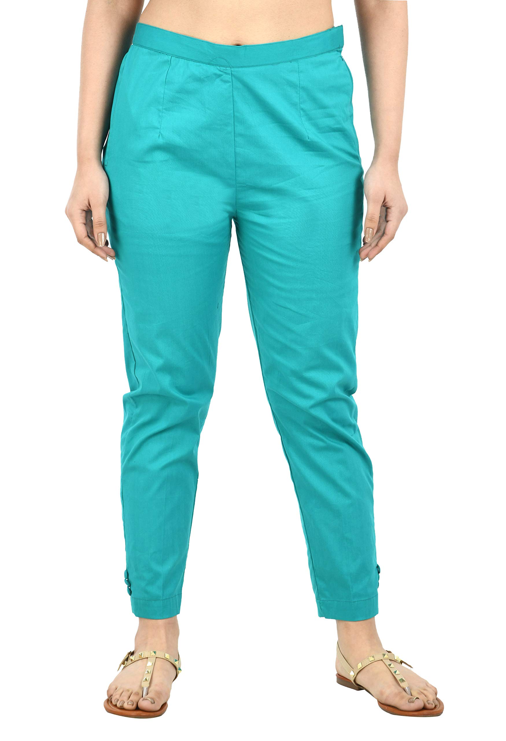 Women Stylish Cotton Blend Trouser Pant-picture-13