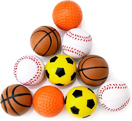 Miniatura 7 de CHIWAVA Paquete de 12 bolas de esponja de goma suave de 1.6 pulgadas para gato, juguete interactivo, colores surtidos