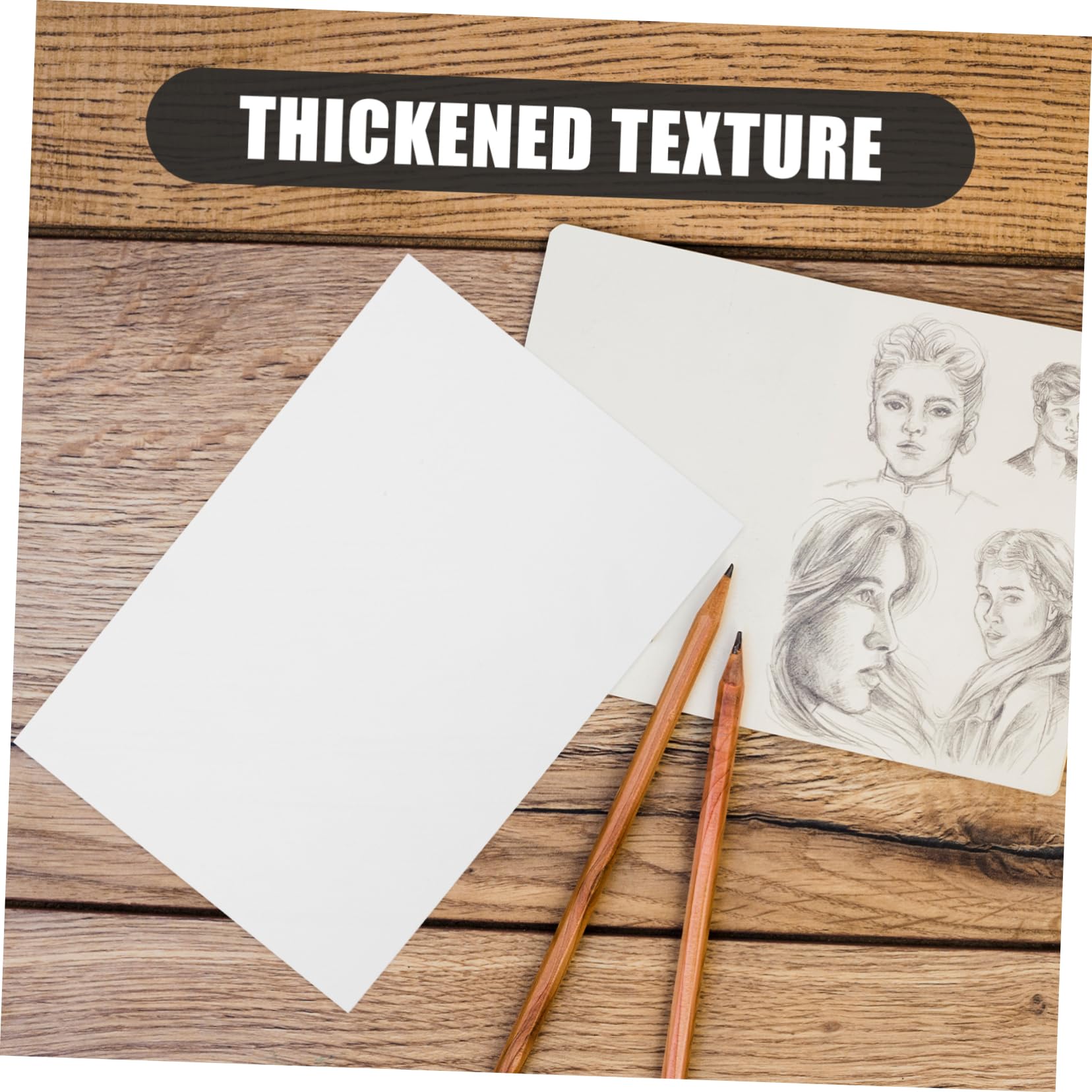 NUOBESTY 400stücke Kunstdruckpapier Zeichenpapier Skizzenblock Glatt Und Glänzend Für Buntstiftzeichnungen Skizzen Nachzeichnen Pastell Aquarell Marker Künstlerbedarf Für Anfänger Und
