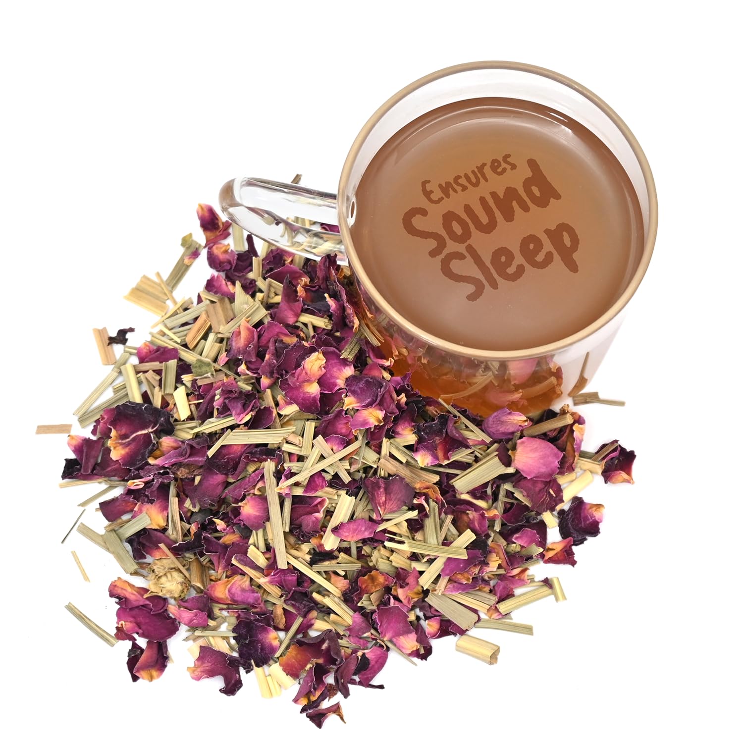 Satopradhan Lemongrass Rose Tea without Stevia 50g, Naturally Shade Dried Blend - Sugar free & Caffeine free without Preservatives or Artificial Flavours, Calming and Aromatic (B0D56J12RP) Amazon Price History, Amazon Price Tracker