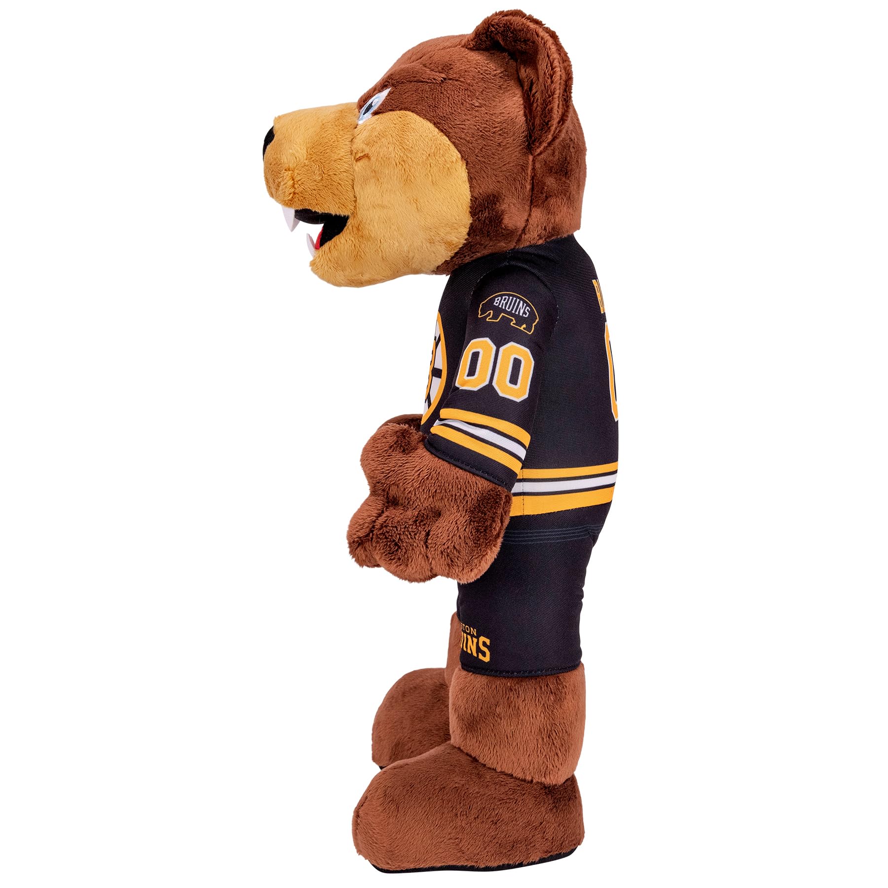 Bleacher Creatures Boston Bruins Blades Figurine mascotte de la LNH 45,7 cm sous licence officielle, tient seule, pour jouer ou exposer