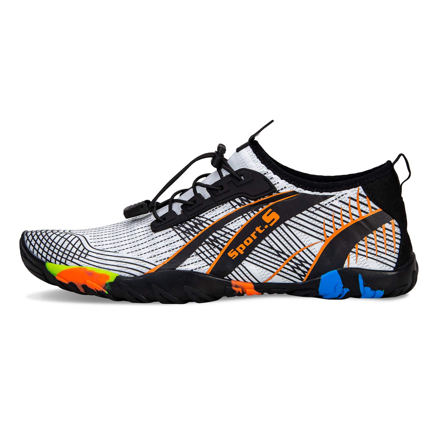 IceUnicorn Strandschuhe Badeschuhe Damen Herren Schwimmschuhe Aquaschuhe Sommer Schnell Trocknend Surfschuhe