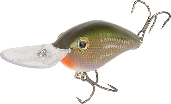 Strike King 6XD Elite Fishing Lure, Deep Diving Crankbait, River Shiner