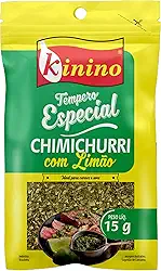 TEMPERO ESPECIAL CHIMICHURRI COM LIMAO KININO 15G
