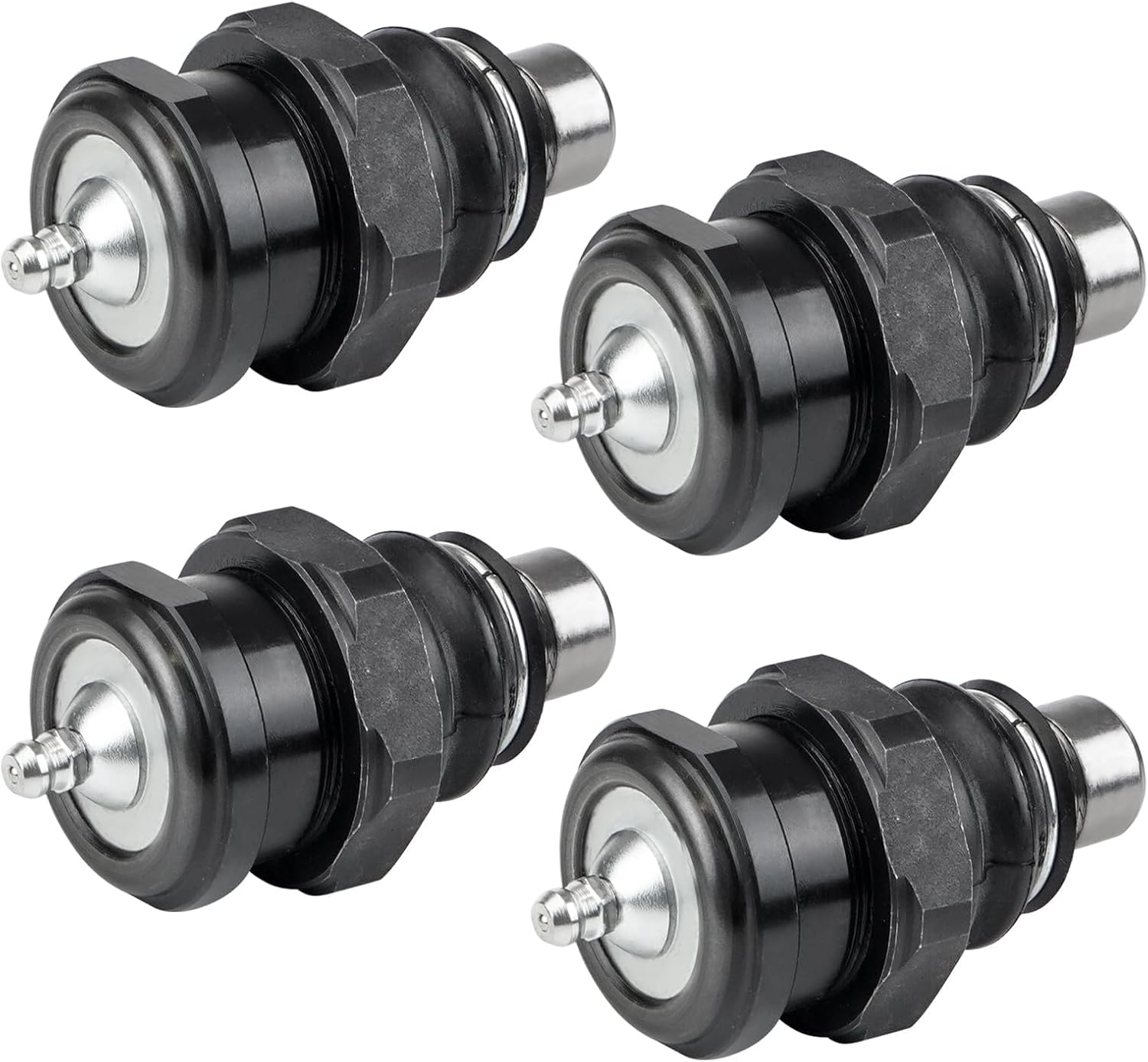 4PCS Pack Ball Joints Compatible with Polaris RZR XP 1000 2014-2024 RZR XP Turbo 2016-2024 Replace KRZRBJ10