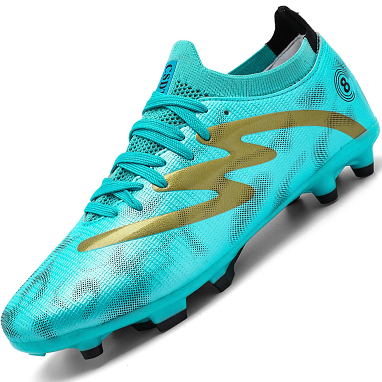Football Boots Men's Outdoor Professional Training Football Shoes High Top Spikes Kids Teenager Professional Athletics Soccer Shoes Sneakers — view 9