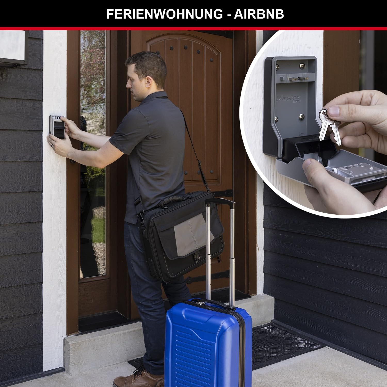 Master Lock Caja para Llaves con Montaje en Pared 5481EURD