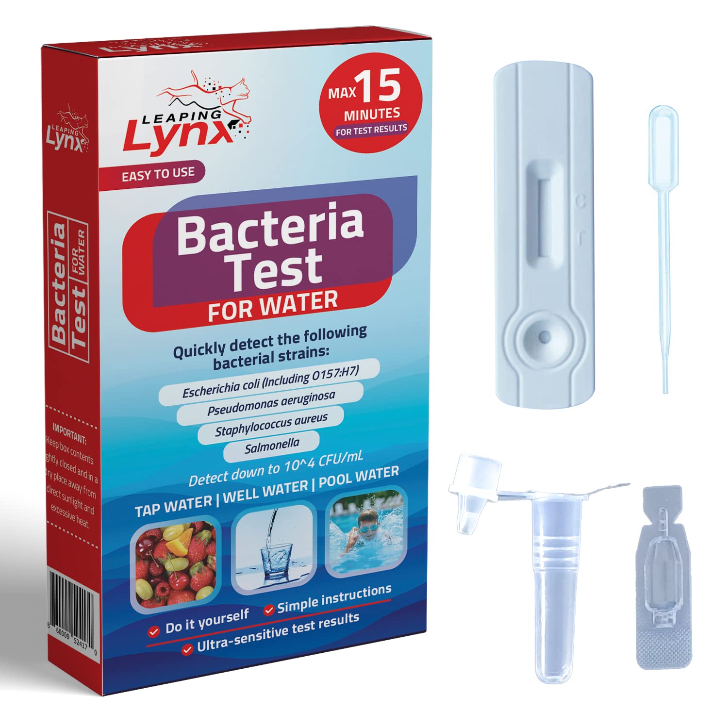 Buy Premium Rapid Bacteria in Water Test Kit, Coliform & NonColiform