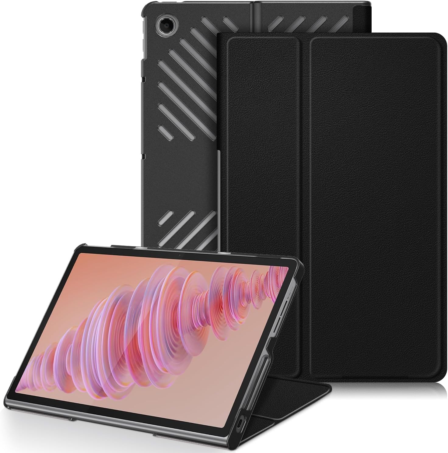 ProElite Cover for Lenovo Tab Plus 11.5 inch Case Cover, Smart PU Leather Flip Case Cover for Lenovo Tab Plus 11.5 inch, Black (B0D8KS5MRB) Amazon Price History, Amazon Price Tracker