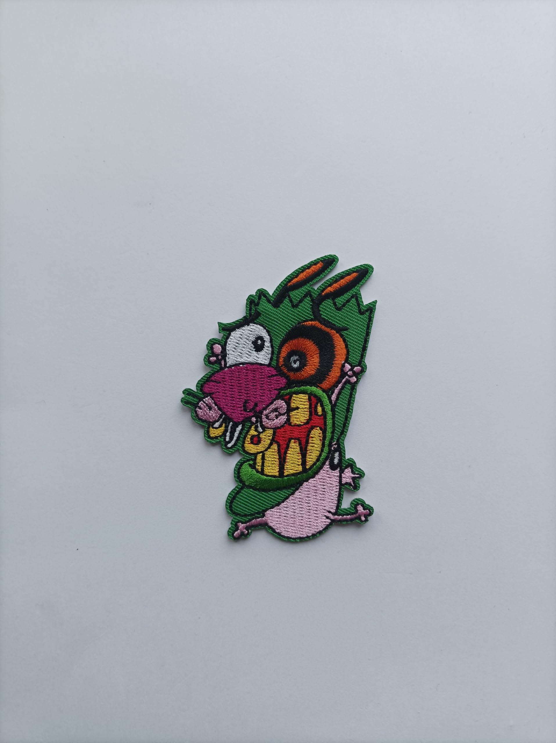 Cane Zampa Bianco Ricamato Ferro Su Toppa Da Cucire Distintivo - Foto 2