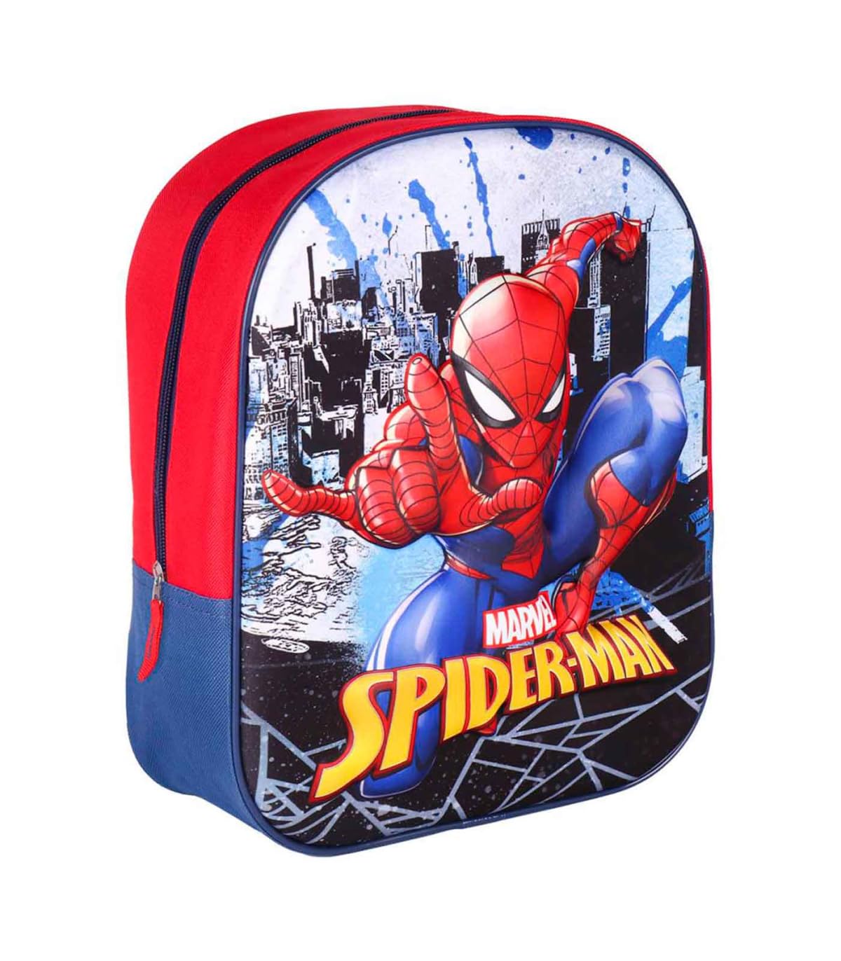 CERDÁ LIFE'S LITTLE MOMENTS Boy's Nursery Backpack with 3D Image of Spiderman-Preschool Bag with Single Pocket for 3-6 Year Old Children, 25.0 x 31.0 x 10.0 cm