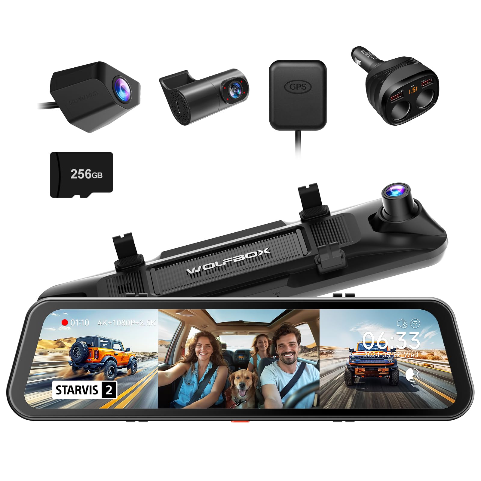 Amazon.com: WOLFBOX G900 Tripro Cabin Version & Cigarette Lighter