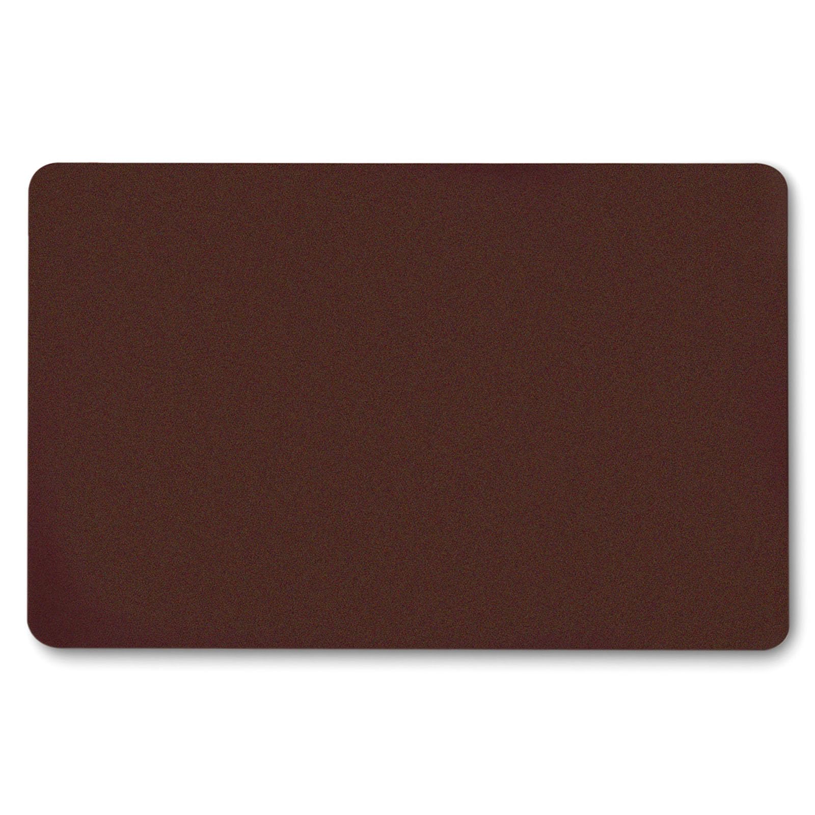 Office Marshal® Tappetino Protettivo per Pavimenti in Colori alla Moda, 114 x 150 cm, per Pavimenti duri, Senza plastificanti nocivi e PVC, Dimensioni e Molti Colori a Scelta (Marrone Rame)