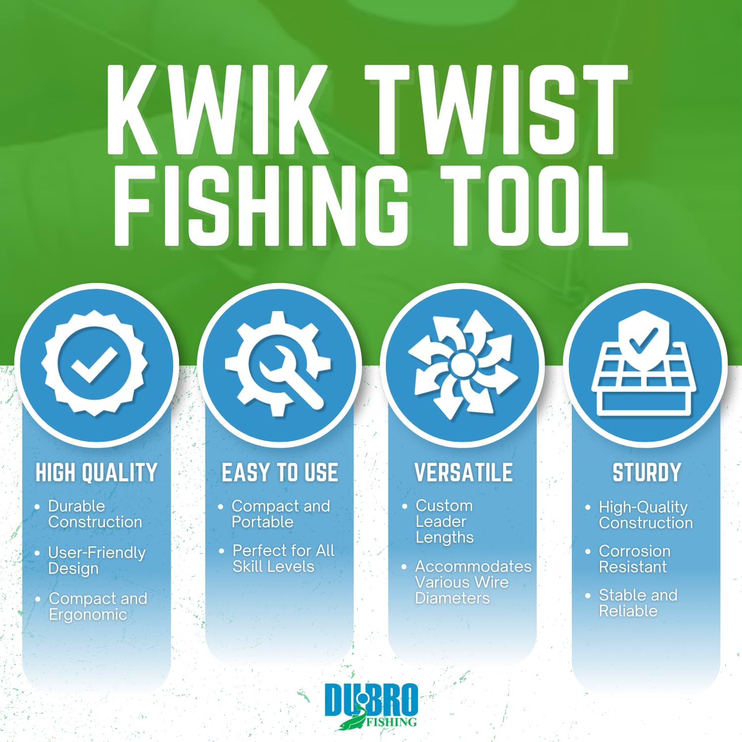 Ferramenta Pesca Kwik Twist - Criação De Líderes Personalizados
