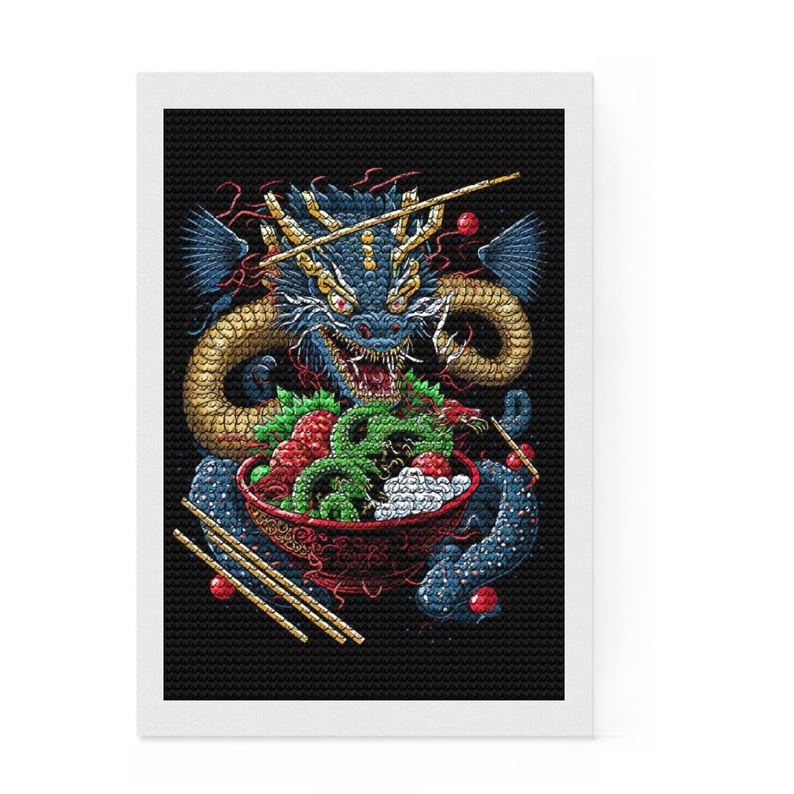 Junmoney Neon Game Crystal Diamond Art Kit 8"x12", Festive Craft Gift, Aesthetic Room Decor, with Tool Kit, Creative Gift Idea