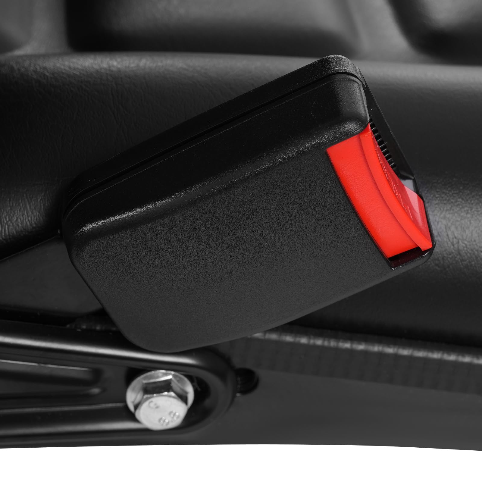 Asiento universal para tractor, ajustable de 35 a 180 °, con cinturón de seguridad, apoyabrazos, de PVC impermeable, para tractor, excavadora, cortacésped