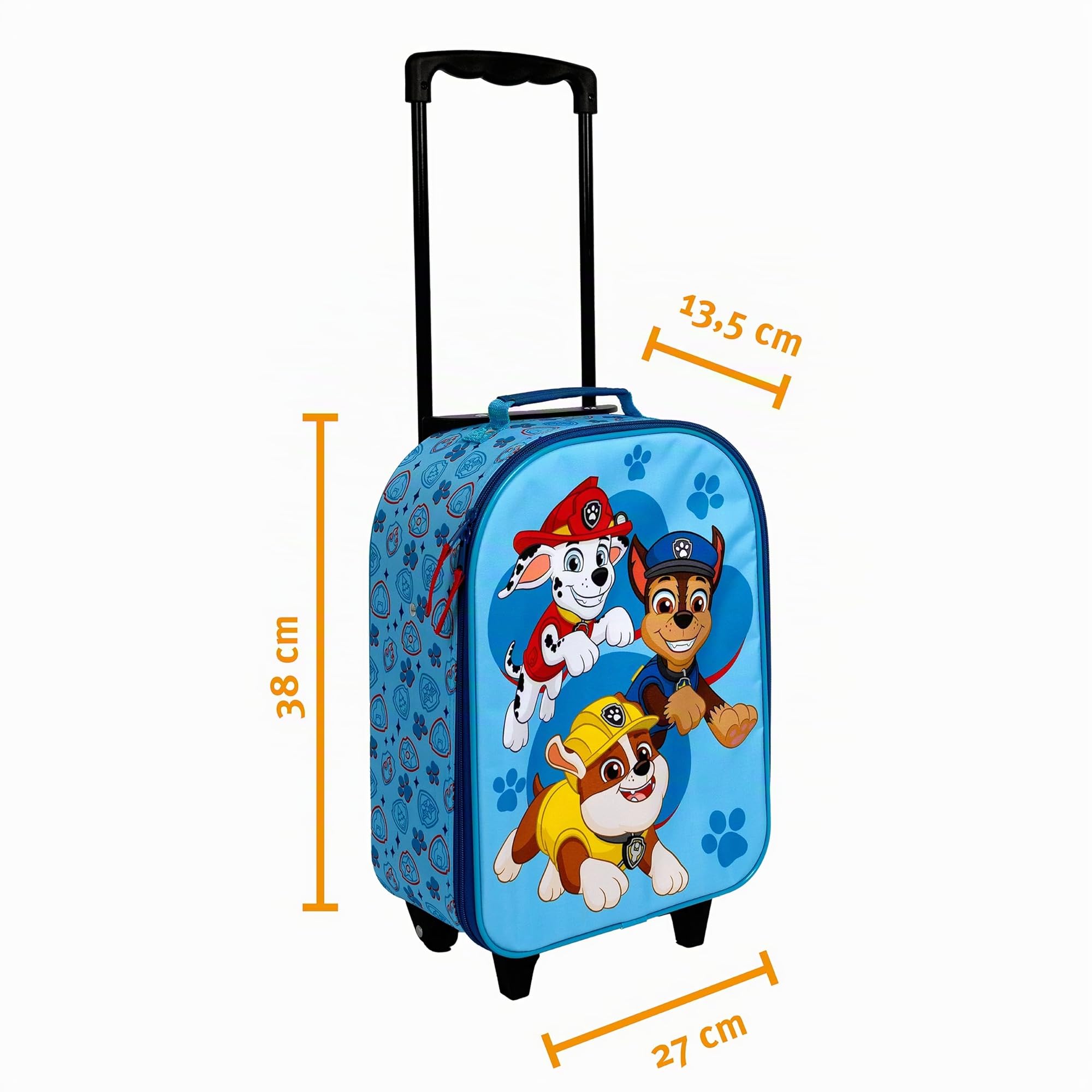 Undercover - Trolley Infantil - Espacioso Compartimento Principal - Ideal compañero de Viaje - mástil telescópico Ajustable y Fijo